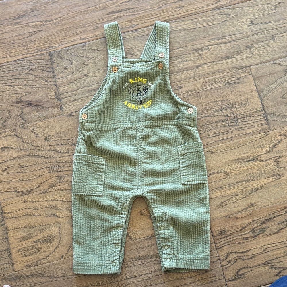 Disney Lion King Corduroy Overalls